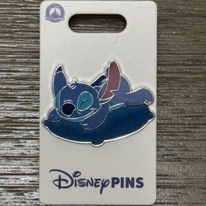 NEW Disney Parks Stitch On Pillow Pin - Felted - 2026 WDW